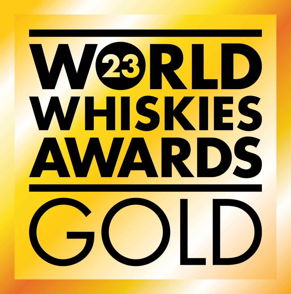 Our Tasmanian whisky's gold award, winning best whisky in the 2023 World Whiskies Awards